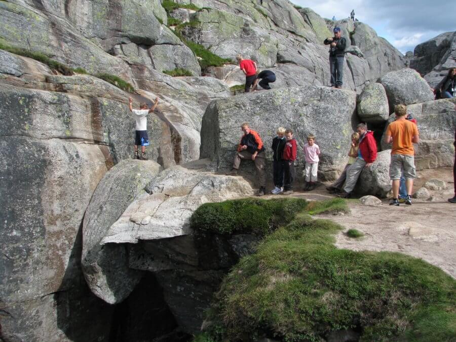 Камень Кьерагболтен, Норвегия